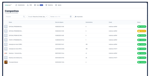 %Plataforma de automação, atendimento e IA%